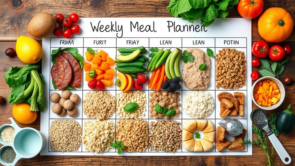 create nutritious meal plans