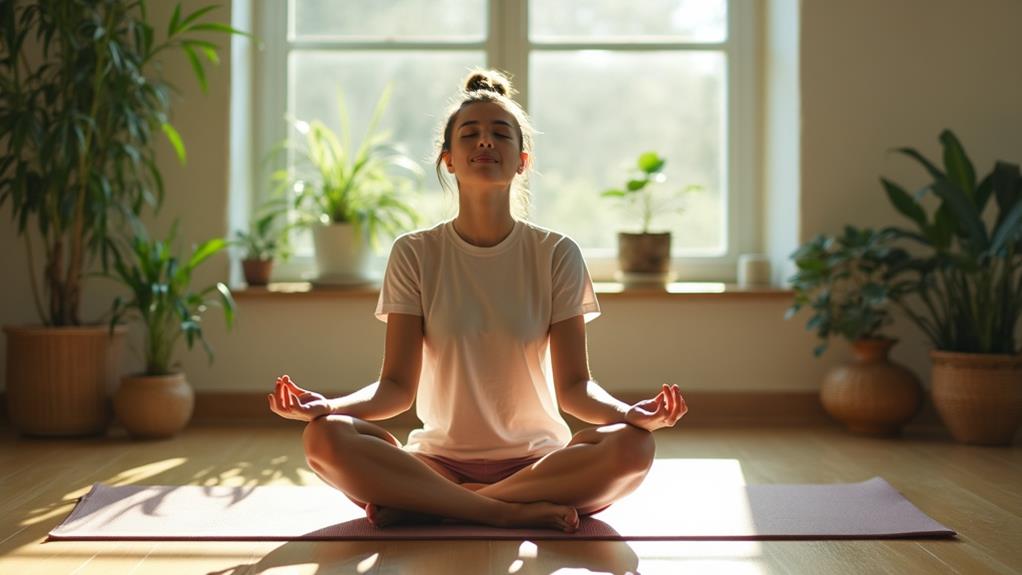 controlled breathing technique practice